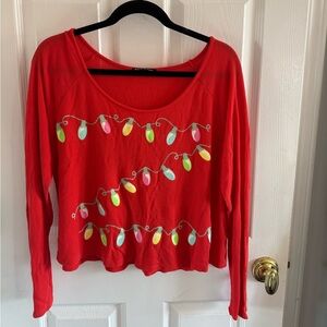 Wild fox Holiday Waffle PJ set